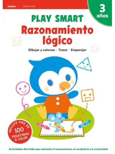 Play smart: Razonamiento lógico. 3 años