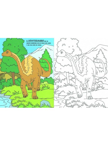 EL T-REX. COLOREA, CONSTRUYE Y JUEGA