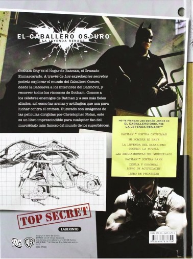 EL CABALLERO OSCURO. LOS EXPEDIENTES SECRETOS