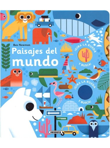 PAISAJES DEL MUNDO. GIRA LA RUEDA Y BUSCA