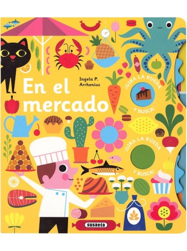 EN EL MERCADO. GIRA LA RUEDA Y BUSCA
