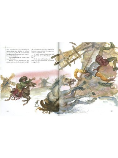 DON QUIJOTE DE LA MANCHA. ILUSTRADO