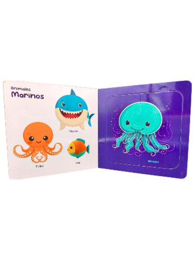 ANIMALES. LIBRO DE PUZLE