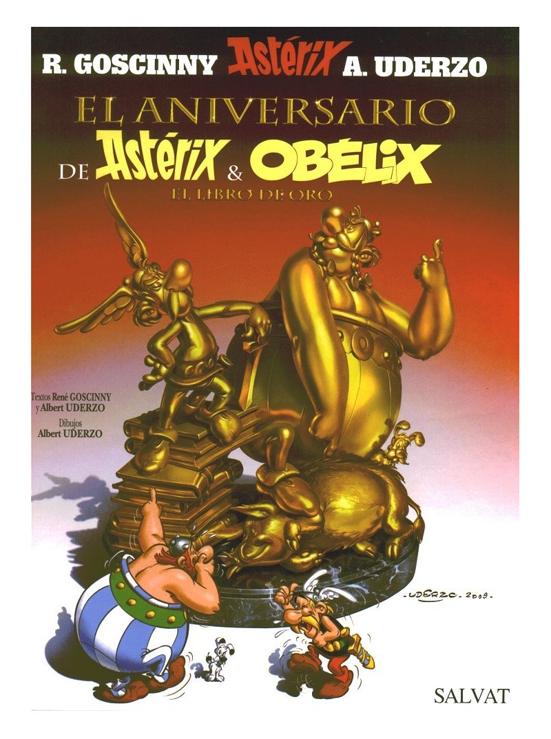 Asterix 34. Aniversario de Asterix y Obelix (El libro de oro)