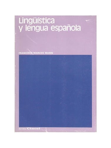 Lingüística y lengua española